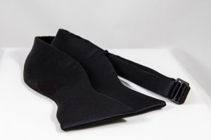 Black Poly 2.5” Self-tie Bow Tie