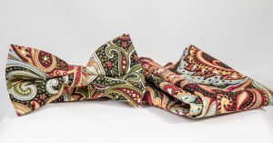paisley bow tie