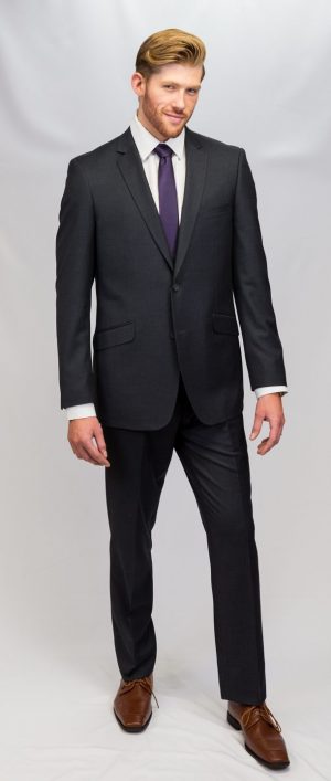 Chama Super 150s Microfiber suit in Navy